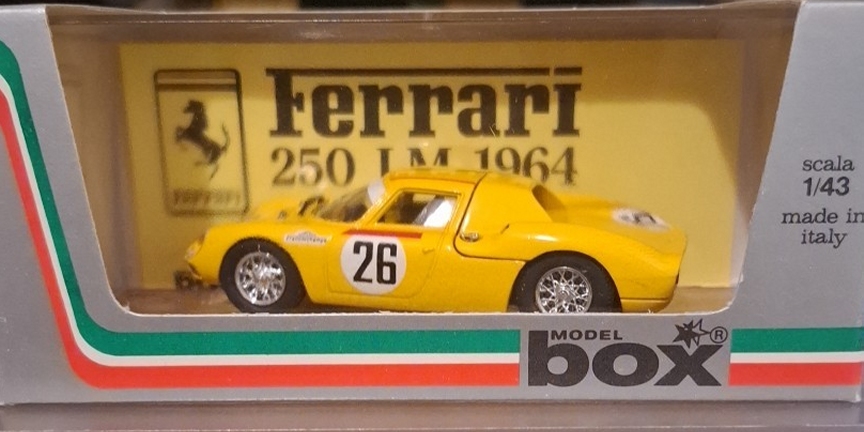 Box Model Ferrari 250 LM